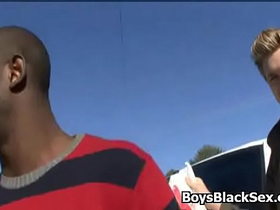 Blacks on boys - gay interracial nasty porn video 13